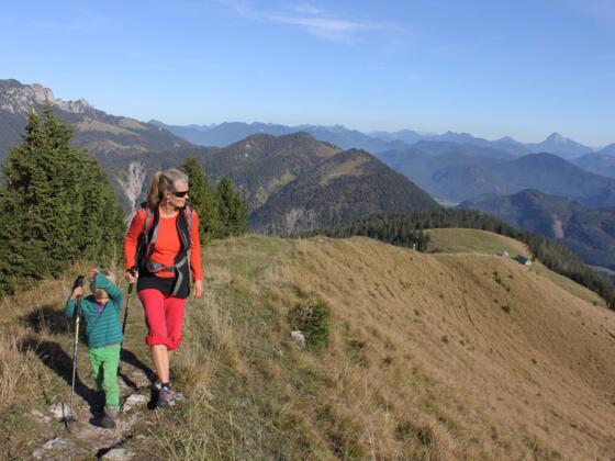 Die letzten Meter vor dem Gipfel