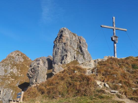 Arlspitze und Schuhflicker vom Grat