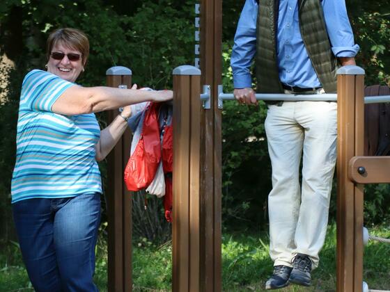 Senioren Bewegungsparcours Stadtpark Erding