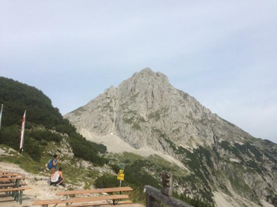 Der Blick von der Coburger Hütte bereits verheißungsvoll!