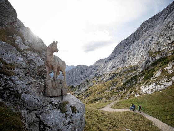 In der Felswelt der Alpspitze