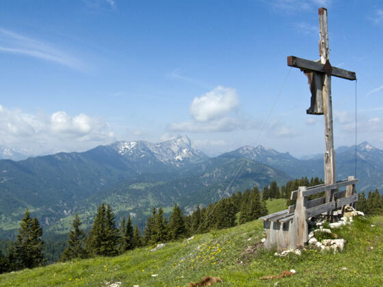 Gipfelblick zum Guffert