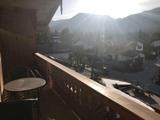 Balkon Aussicht Nachmittagsstunde