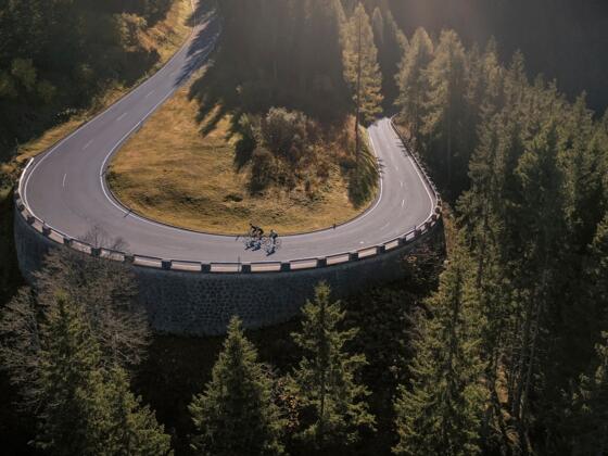 Rennradfahren auf der Rossfeld Panoramastraße