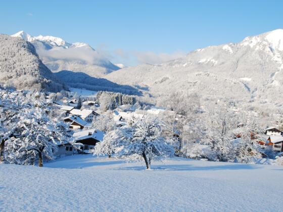 Winterliches Unterwössen
