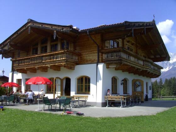 Jausenstation Oberleiten Sommer