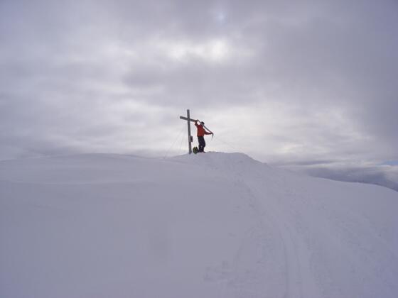 Gipfelkreuz der Speikspitze