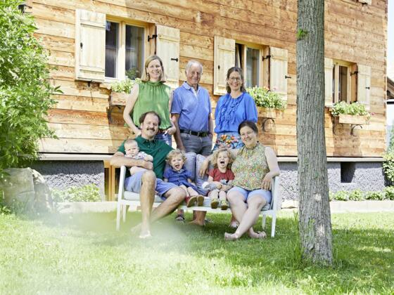 Familie Müller vom Oswalda Hus in Riezlern