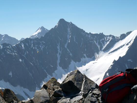 Schrankogel vom Längentaler Weißenkogel 3217 m