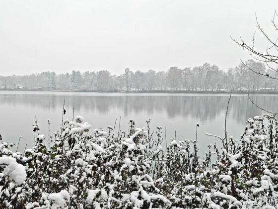 Olchinger See im Winter