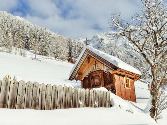 Bischofenkapelle im Winter