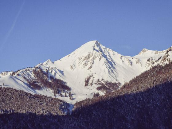 Der Geigelstein im Winter