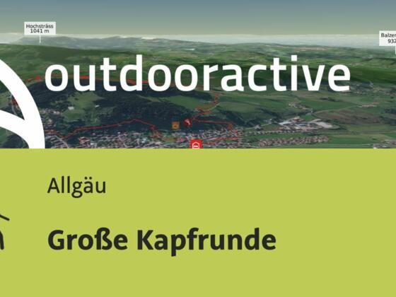 Wanderung im Allgäu: Große Kapfrunde
