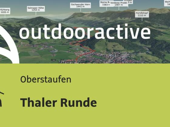 Wanderung in Oberstaufen: Thaler Runde