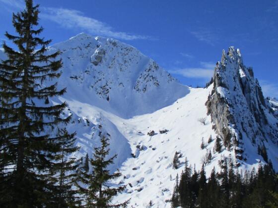 Blankensteinsattel zwischen Blankenstein und Risserkogel