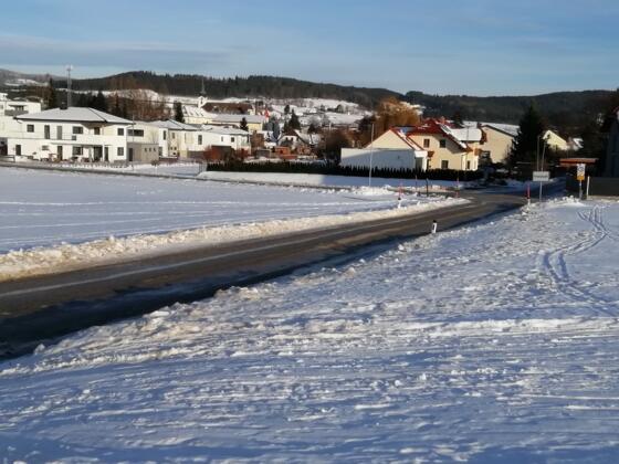 Loipeneinstieg Fossenhofstrasse