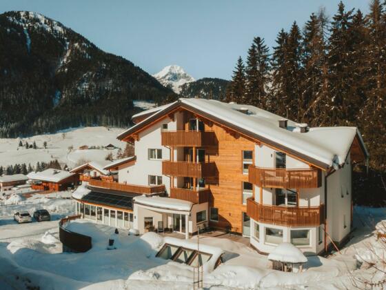 Glüxplatzl Hausansicht Süden Winter