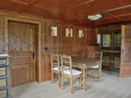 Ferienwohnung Grünten Esstisch