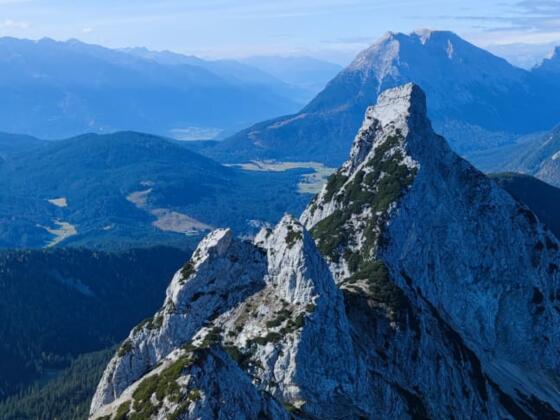Weiter zur Mittleren und Hinteren Arnspitze