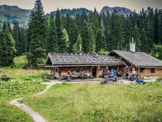 Die Wasseralm in der Röth