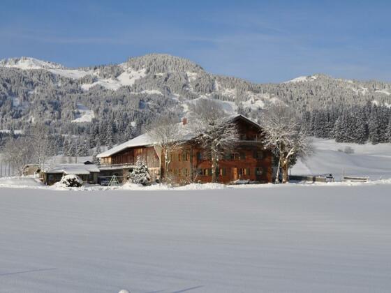 Haus im Winter