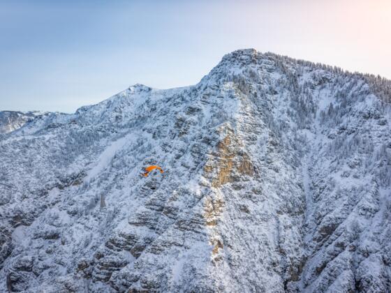 Paragleiter am Predigtstuhl