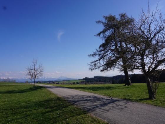 Logenplatz-Route mit Aussicht