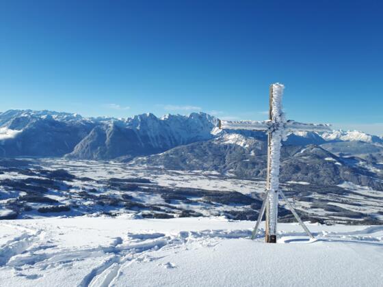 Schlenkenkreuz im Winter