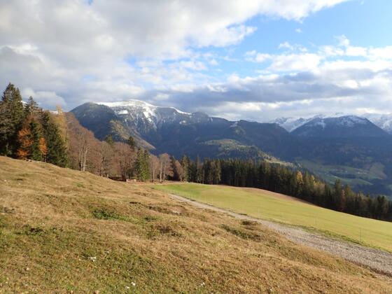 Ausblick oberhalb vom Wurzerbauer