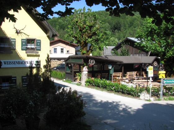 E-Bike Ladestation beim Weissenbachwirt in Bad Goisern