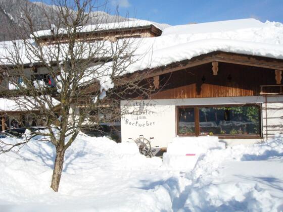 Blick auf den Frühstücksraum