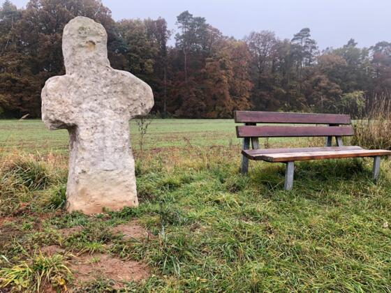 Schedenkreuz auf dem Weg nach Grasmannsdorf