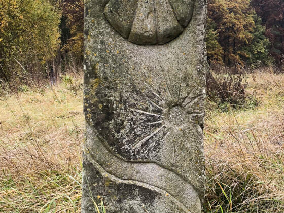 Jakobusstele auf dem Weg nach Grasmanndorf