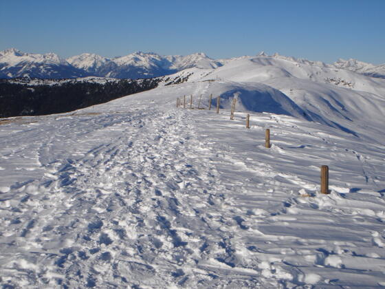Am Klölingnock, Blick nach Norden