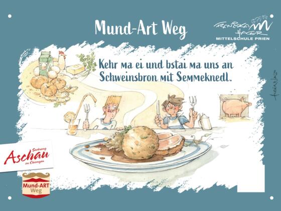 Mund-Art Weg Semmeknedl