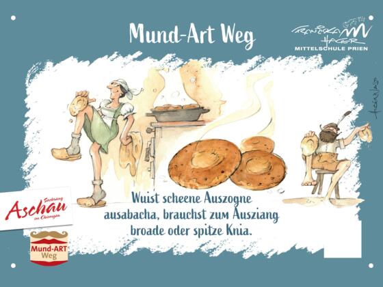Mund-Art Weg Auszogne