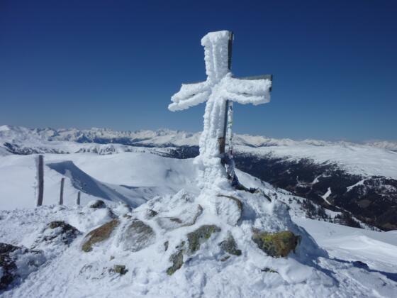 Gipfelkreuz am Seenock