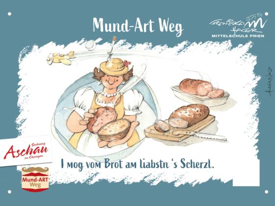 Mund-Art Weg Scherzl