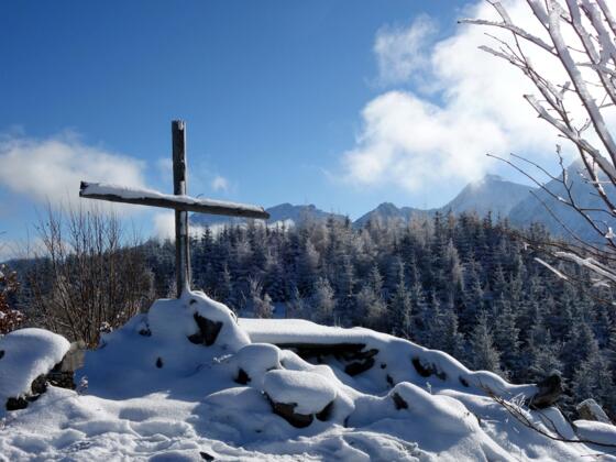 Gipfelkreuz vom Ilmitzberg ~1295m