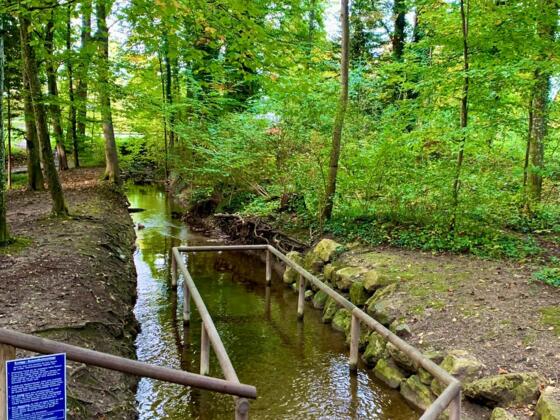 Naturkneippanlage in der Au in Weilheim