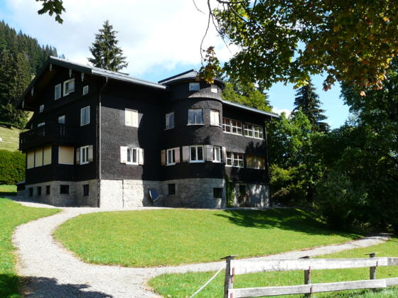 Das herrschaftliche Jagdhaus in Wiesach.