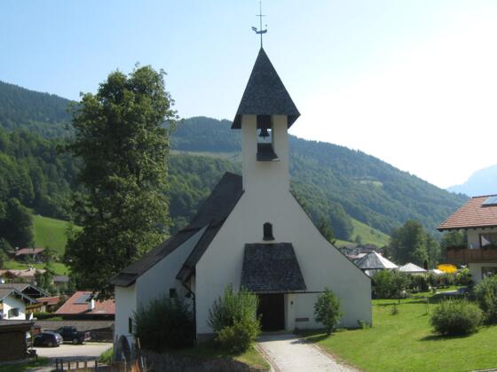 Die Evangelische Kirche Zum Guten Hirten in Ramsau.