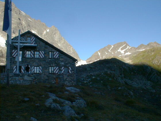 Die Darmstädter Hütte.