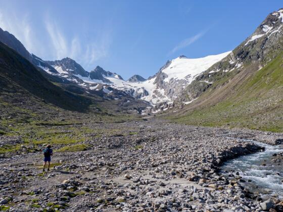 Gletscher Rotmoostal