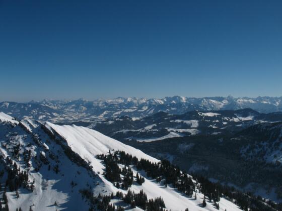 Blick auf den Gündleskopf.