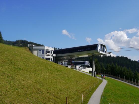 Mittelstation der Salvenbahn