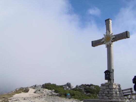 Auf dem Gipfel des Kehlsteins.