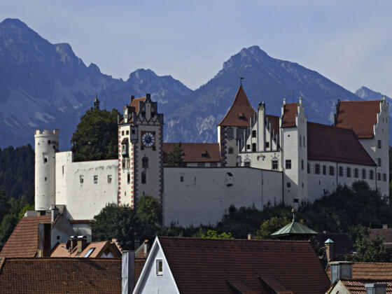 Hohes Schloss in der Füssener Altstadt