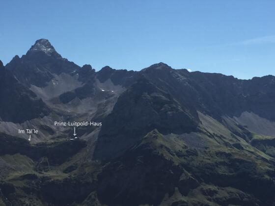 Klettergarten Täl´le in der Nähe vom Prinz-Luitpold-Haus