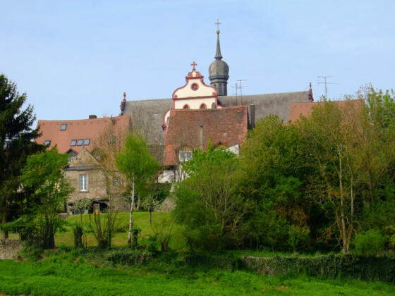 Tückelhausen, Kloster und Klosterkirche